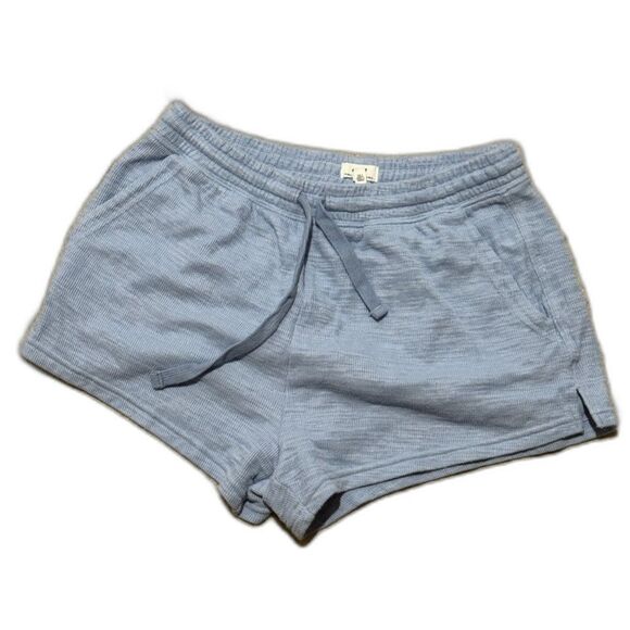 Size Medium Baby Blue Aerie Relaxed Shorts - Picture 1 of 2